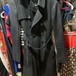 BCBG XS Belted coat